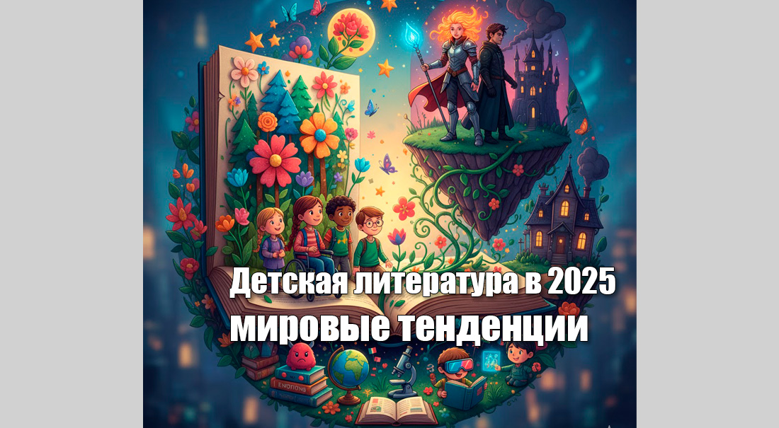 Главные детские книги 2025: Обзор главных трендов с мировых ярмарок