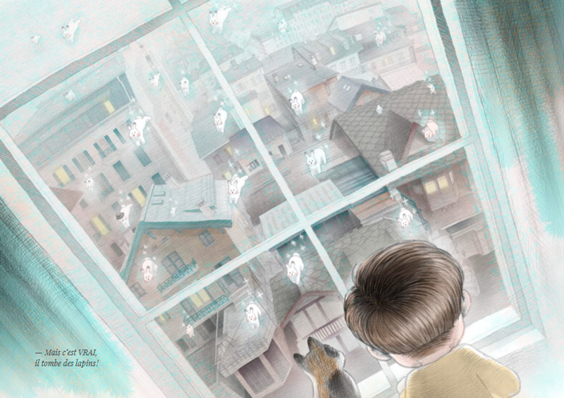 Хуэйфан Чжэн. Падают кролики