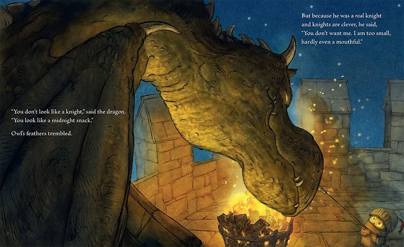 Кристофер Денис. Совенок-рыцарь