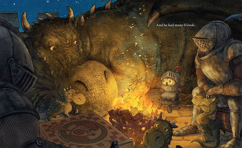 Кристофер Денис. Совенок-рыцарь