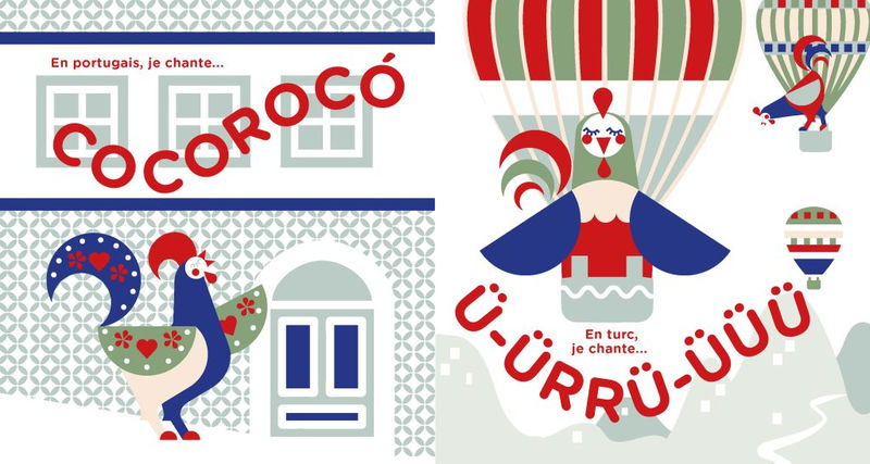 Мари Дарм-Риццо. Петух-полиглот