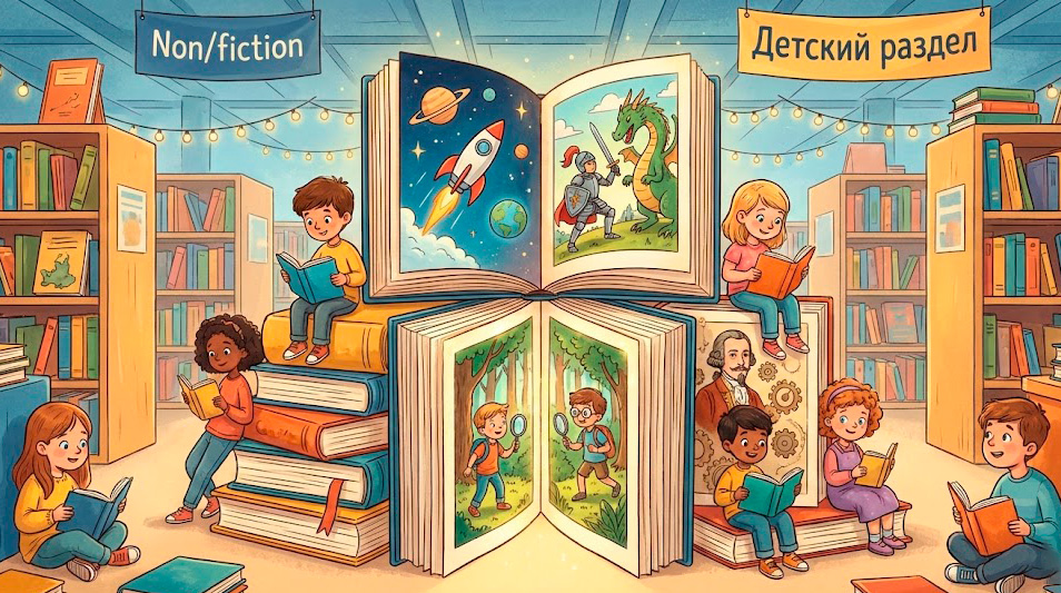 Детские книги книжной ярмарки non/fictio№27